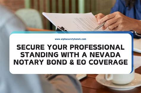 nevada surety bond|nevada notary bond requirements.